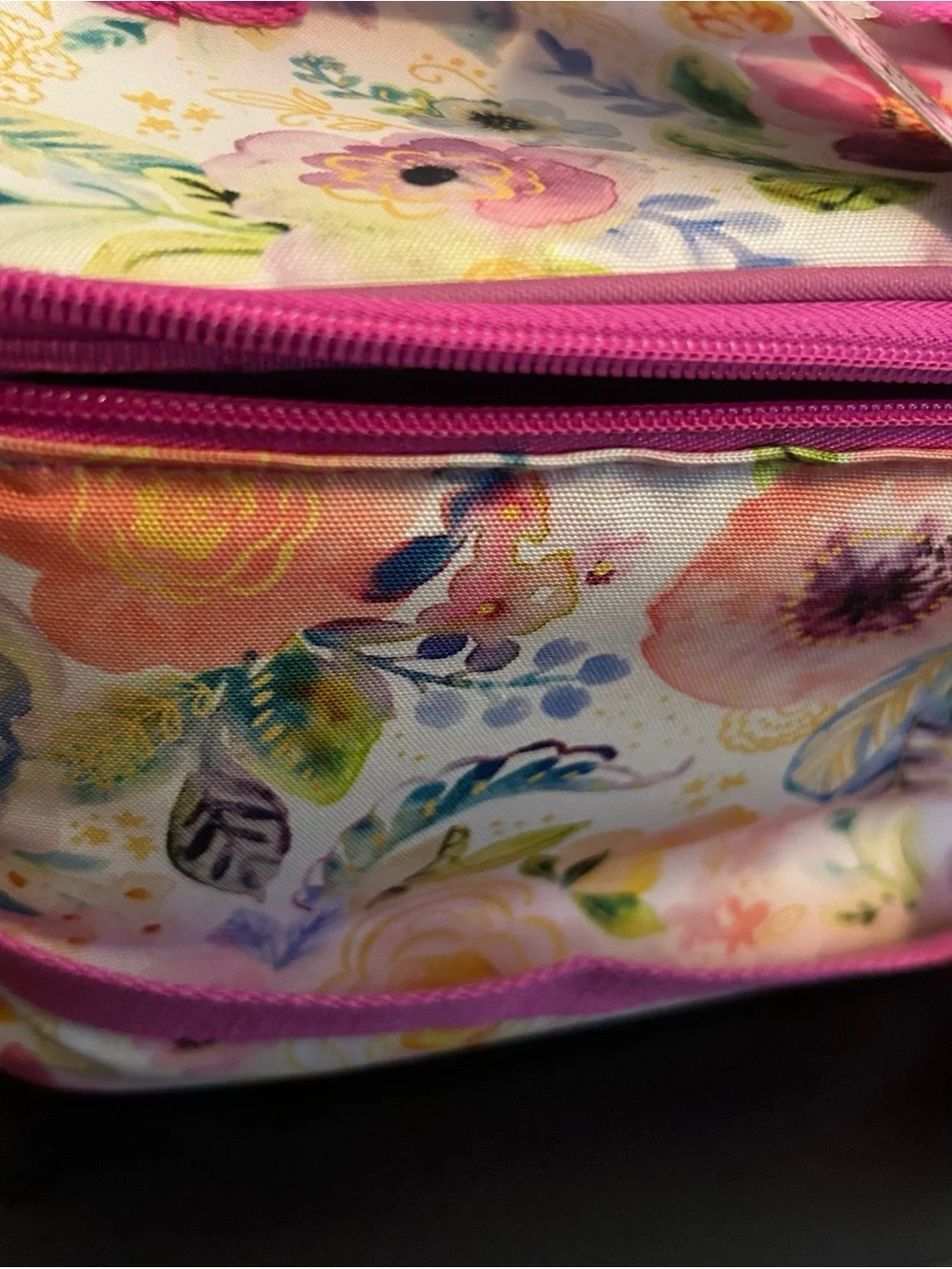 Clementine Floral Insulated Lunch Set - Pink & Multi Floral